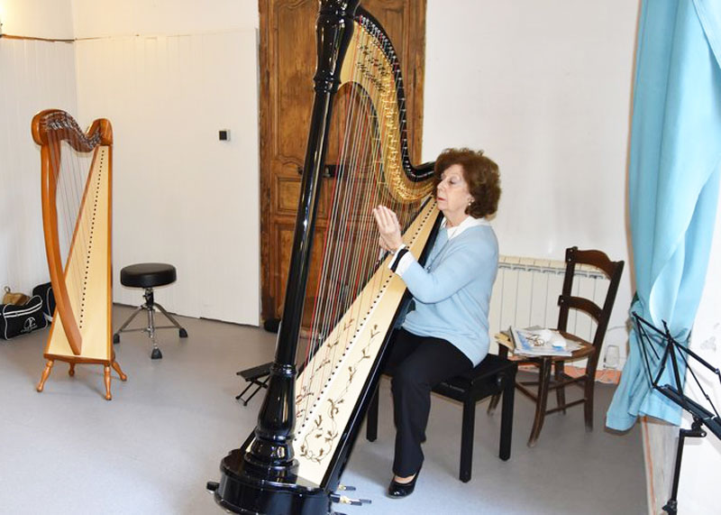 Concert de harpe par Clélia Munoz Mertens