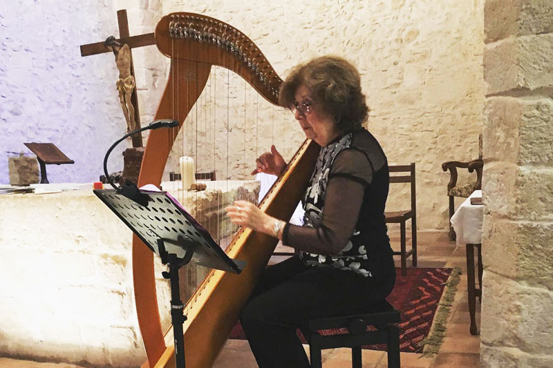 Concert de harpe par Clélia Munoz Mertens